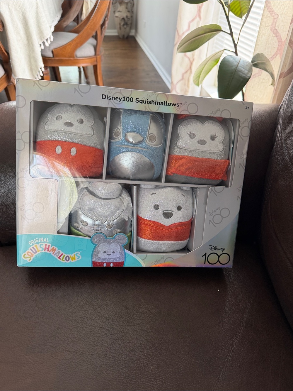 Disney 100 Squishmallows Metallic 5-Pack